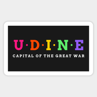 Udine, Italy Sticker